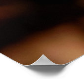 ホワイトシクラメンのポスター ポスター (角)