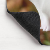 ホワイトシクラメンマウスマット マウスパッド (コーナー)