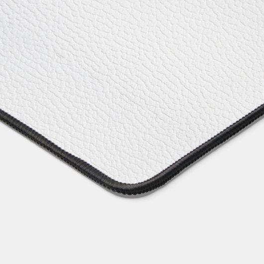 ホワイトシックエレガント偽レザープロフェッショナル デスクマット (コーナー)