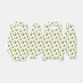 ホワイトシャムロック付きラッキーゴールデンホースシュー フェイバーボックス (折り畳みなし)