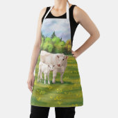 ホワイトシャロレカウカートカーフ牛 エプロン (インサイチュ)