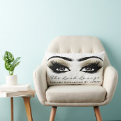 ホワイトシャンパイグネメイクアップアイズラッシュ美しい ランバークッション (椅子)