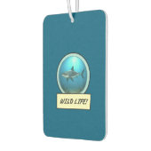 ホワイトシャーク素晴らしブルー自動車/トラック用空気清浄機 カーエアーフレッシュナー (左)