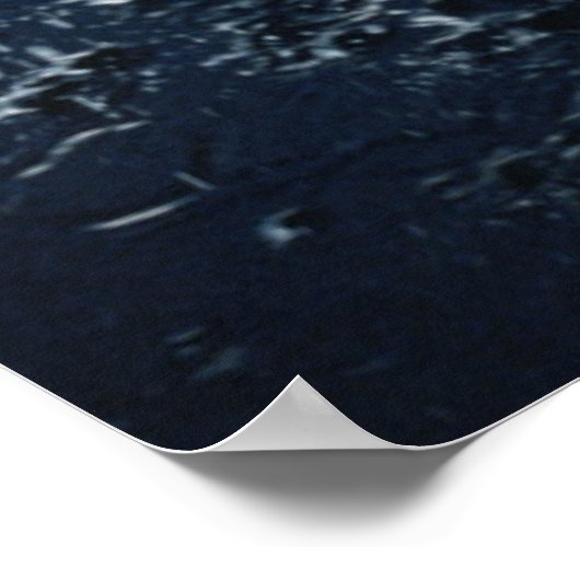 ホワイトシャ素晴らしメの頭 ポスター (角)