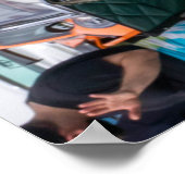 ホワイトシリーズ3ジャガーEタイプ2+2 ポスター (角)