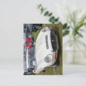 ホワイトシリーズ3ジャガーEタイプ2+2 ポストカード (スタンド正面)