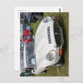 ホワイトシリーズ3ジャガーEタイプ2+2 ポストカード (正面/裏面)