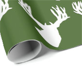 ホワイトシルエットバック ラッピングペーパー (ロールコーナー)