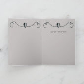 ホワイトシルク&ホワイトパールハッピーリタイアメントカード カード (内部)