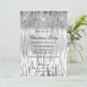 ホワイトシルバーウィンターワンダーランドクリスマスパーティー 招待状 (スタンド正面)