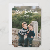 ホワイトシンプルフォトフラットカードを楽しめるスクリプト (正面)