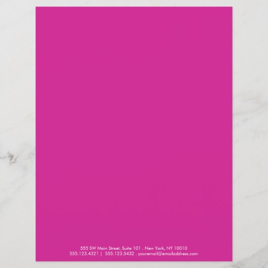 ホワイトシンプルマゼン縁どタン価格表6 チラシ (裏面)