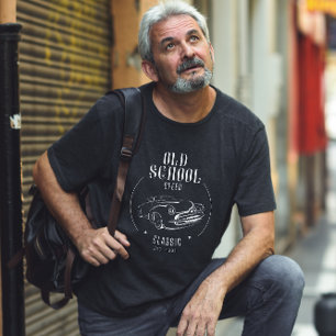 ホワイトシンプル旧校速Tシャツ Tシャツ