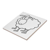 ホワイトシープセラミックタイル タイル (側面)