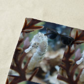 ホワイトシーホースビーチタオル ビーチタオル (インサイチュ)