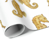 ホワイトシーホース ラッピングペーパー (ロールコーナー)