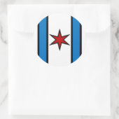 ホワイトシーモダンルドサークルシール ラウンドシール (バッグ)