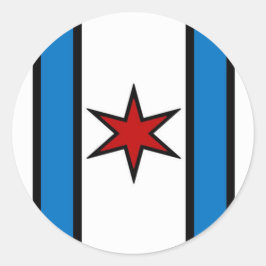 ホワイトシーモダンルドサークルシール ラウンドシール