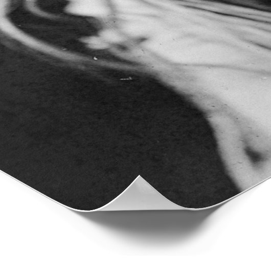 ホワイトシールド – アリカラ先住民アメリカインディアン ポスター (角)