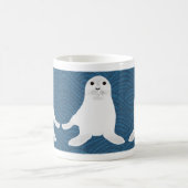 ホワイトシールマグカップ コーヒーマグカップ (中央)