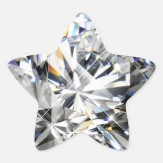 ホワイトジェム 星シール