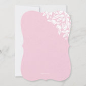 ホワイトジャスミン招待状 招待状 (裏面)