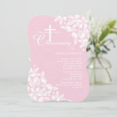 ホワイトジャスミン招待状 招待状 (スタンド正面)