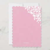 ホワイトジャスミン招待状 招待状 (裏面)