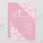 ホワイトジャスミン招待状 招待状 (正面/裏面)