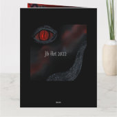 ホワイトジャーマンシェパード カード (裏面)