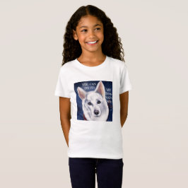 ホワイトジャーマンシェパード Tシャツ