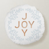 ホワイトジョイエレガントホリデイ ラウンドクッション (裏面)