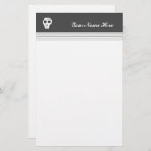 ホワイトスカル 便箋 (正面/裏面)