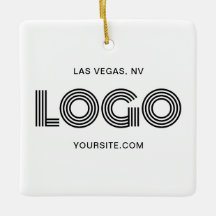 ホワイトスクエアモダンロゴ