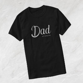 ホワイトスクリプトのイクメンお父さんTシャツ Tシャツ