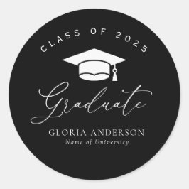 ホワイトスクリプトの卒業 ラウンドシール