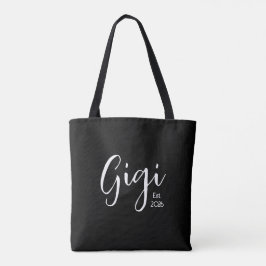 ホワイトスクリプトのGigi Established トートバッグ