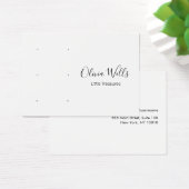 ホワイトスクリプト3ペアのスタッドの耳穴 (デスク)