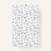 ホワイトスクールアイコンホームスクール教育者IDバッジ バッジ (裏面)