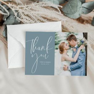 ホワイトスク結婚リッ感謝していトのユニットカード サンキューカード