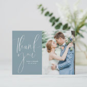 ホワイトスク結婚リッ感謝していトのユニットカード サンキューカード (スタンド正面)