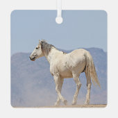 ホワイトスタリオンオーナメント メタルオーナメント (裏面)