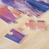 ホワイトスタリオンホースビーチ絵画ズ ジグソーパズル (側面)