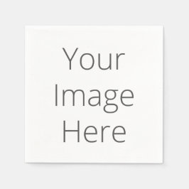 ホワイトスタンダードなカクテル紙ナプキンの作成 スタンダードカクテルナプキン