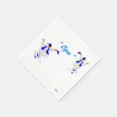 ホワイトスタンダードカクテル紙ナプキンズエバゾーン スタンダードカクテルナプキン (角)