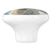 ホワイトスタンポートレートミスティカルウィンターアート セラミックノブ (側面)