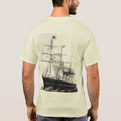 ホワイトスターのブリタニック Tシャツ (裏面)