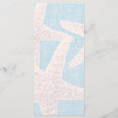 ホワイトスターフィッシュ＆ブルーバーチクラフト エレガントビーチ メニュー (裏面)