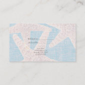 ホワイトスターフィッシュ&ブルーバーラップビーチフレンド参照 紹介カード (裏面)