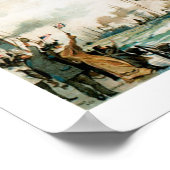 ホワイトスターラインズセドリック離れズリバプール ポスター (角)